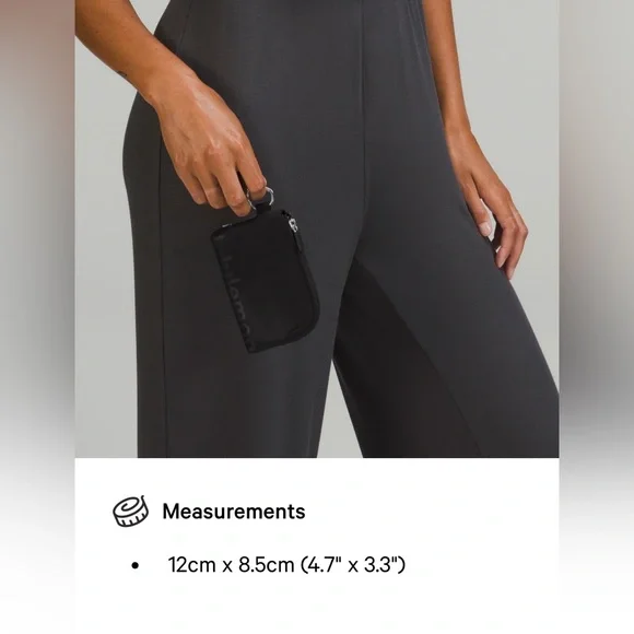 Lululemon Clippable Card Pouch, Wallet, Coin Purse NWT - Picture 3 of 7